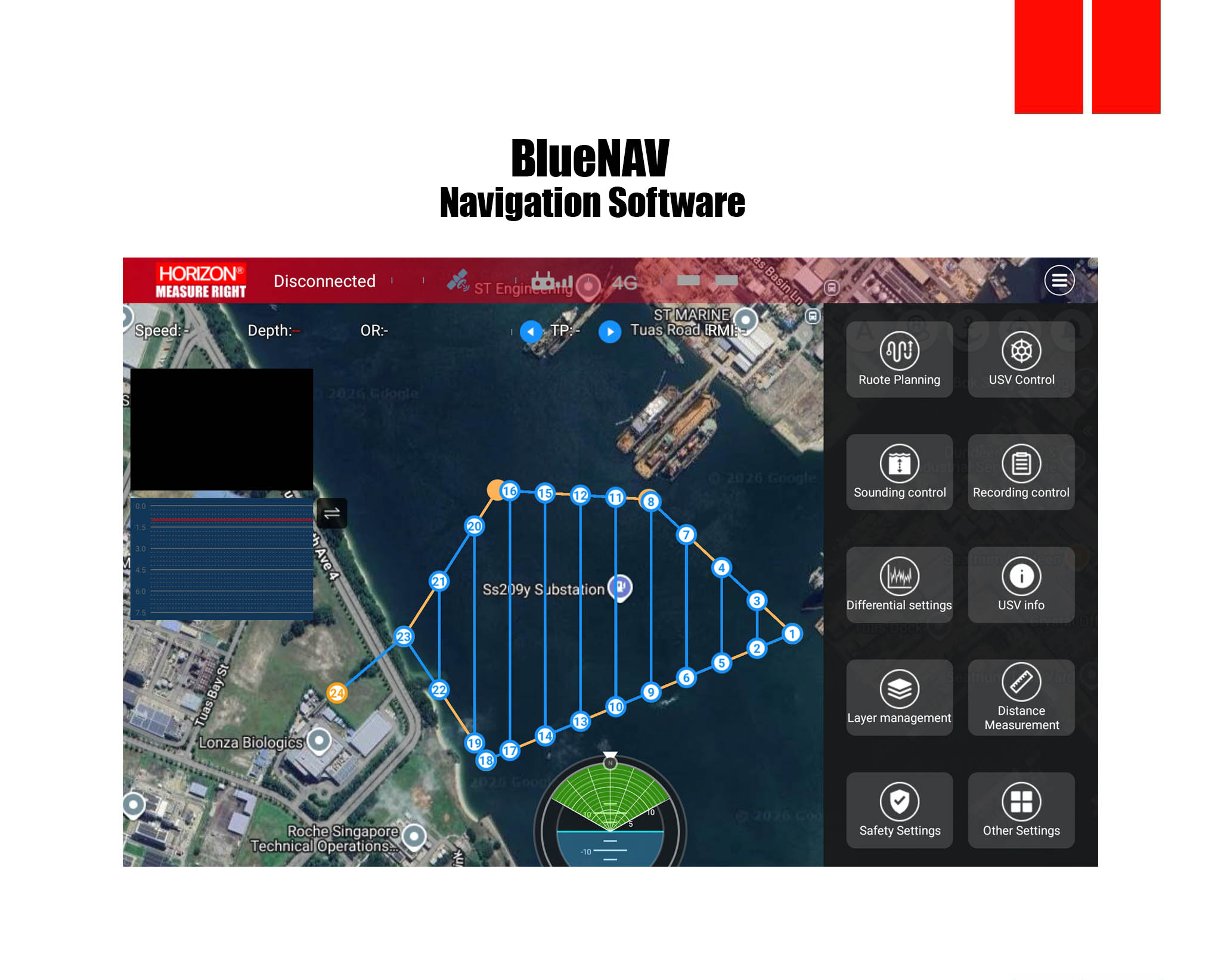 Triton navigation Software